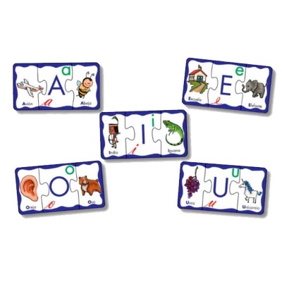 Tarjetas Didácticas Las Vocales