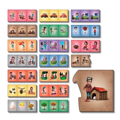 Juego Didáctico: Relaciona, Identifica Y Aprende Secuencias