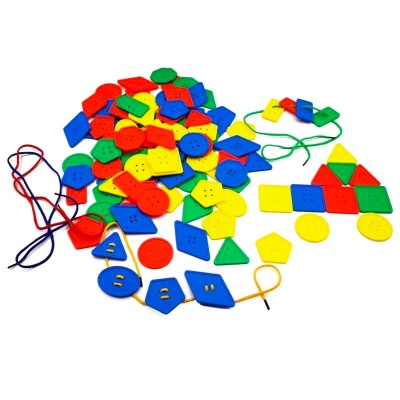 Bolsa De Botones De Ensarte 106 Piezas