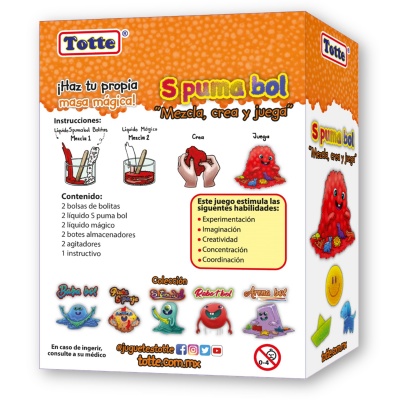 Juego Para Experimento: Mezcla, Crea Y Juega Kit S puma