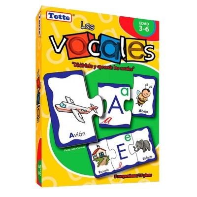 Tarjetas Didácticas Las Vocales