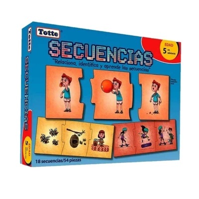 Juego Didáctico: Relaciona, Identifica Y Aprende Secuencias