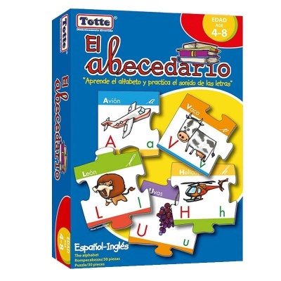 Rompecabezas El Abecedario (bilingüe)