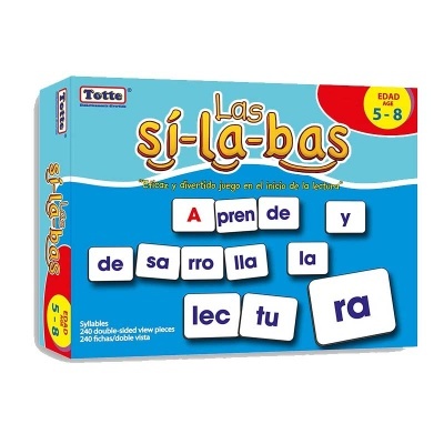 Juego De Sílabas Doble Vista (simples Y Compuestas)